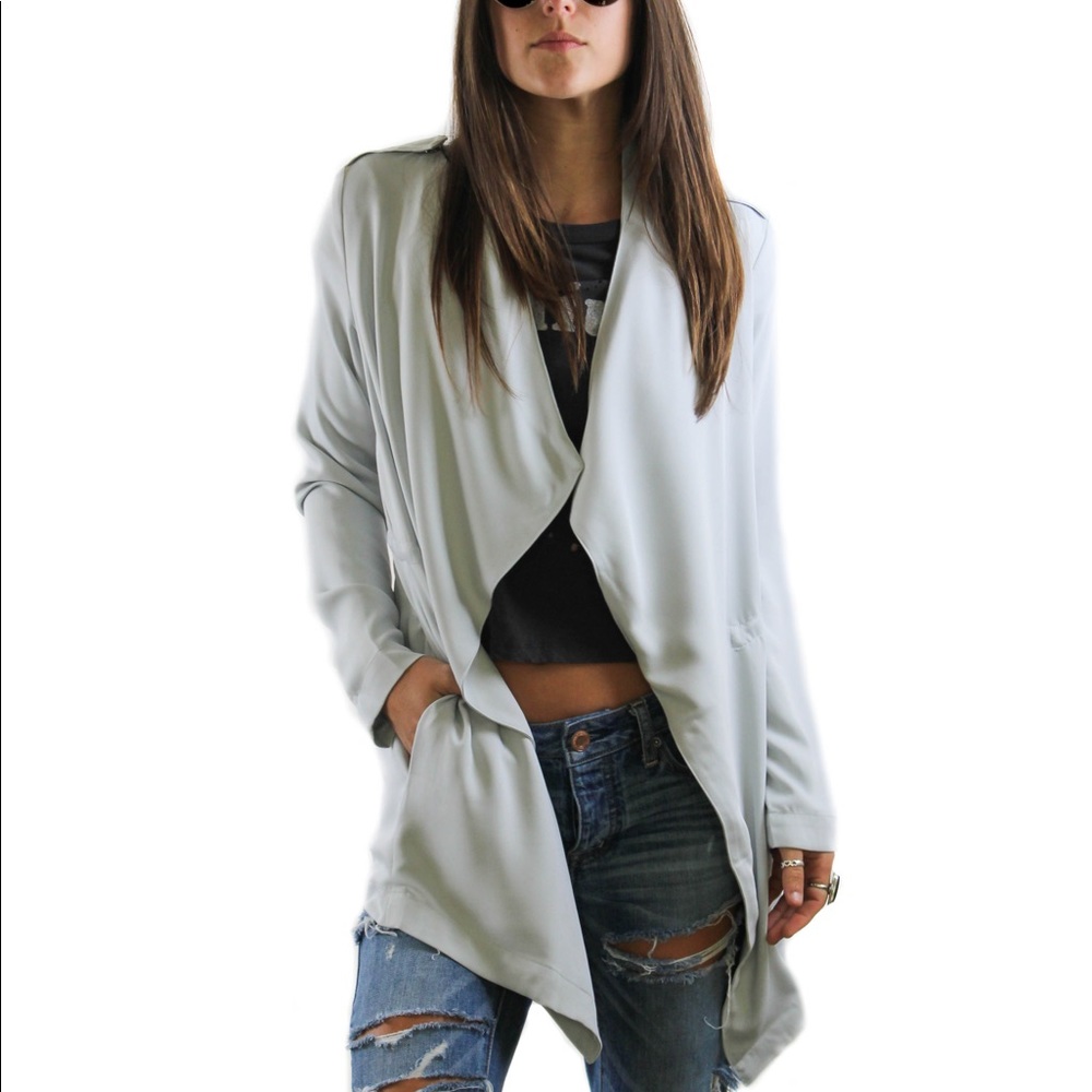 Lush Ice Grey Jacket